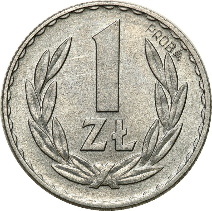 1 złoty 1949 Al — oryginał, rewers