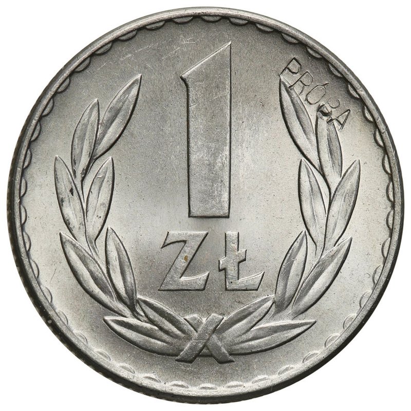 F1Z-1 (transakcja A) — 1 złoty 1949 Al, rewers