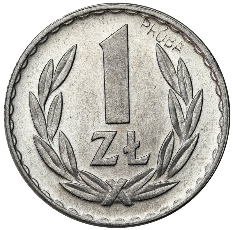 F1Z-2 (transakcja A) — 1 złoty 1949 Al, rewers