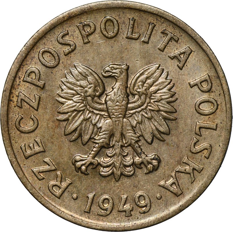 F20G-2 (transakcja C) — 20 groszy 1949 CuNi, awers